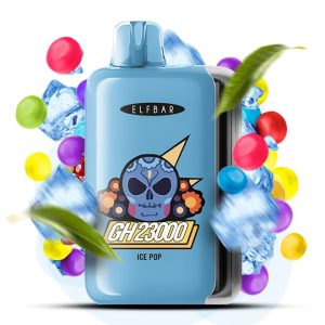 ELF BAR GH 23000 Ice Pop — Холодное Фруктовое Мороженое, купить одноразку Elf Bar Украина