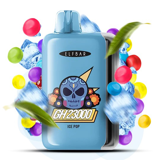 ELF BAR GH 23000 Ice Pop — Холодное Фруктовое Мороженое, купить одноразку Elf Bar Украина