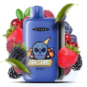 ELF BAR GH 23000 Mr Blue — Черника-Малина-Ягоды, купить одноразку Elf Bar Украина