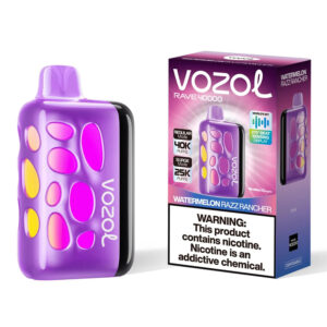 Vozol Rave 40000 Razz Rancher — Арбуз-Малина-Ягоды купить Украина