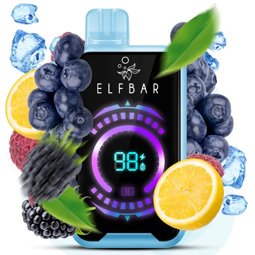 ELF BAR FS18000 Синяя Малина Лимонад — купить одноразку Elf Bar Украина