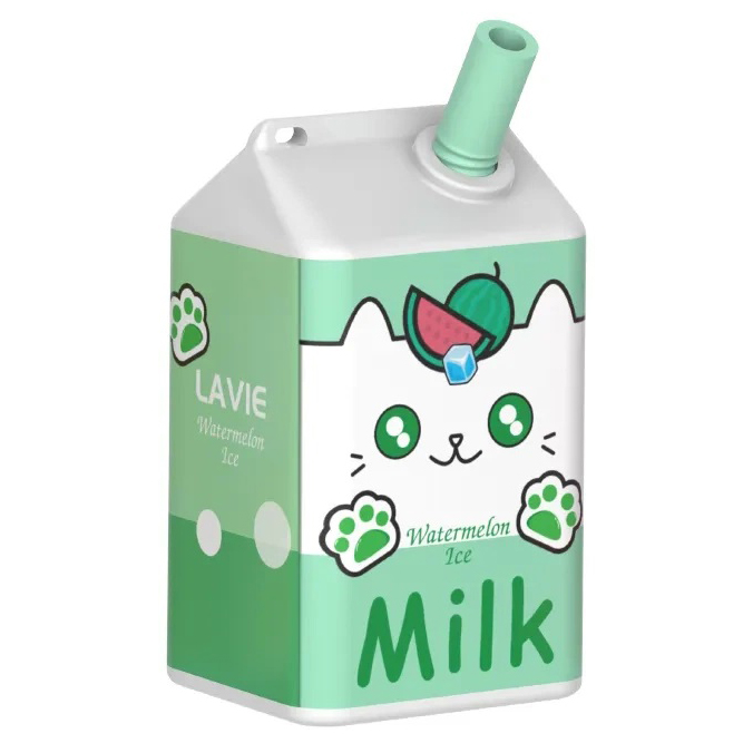 Lavie Milk 7000 Арбуз с холодком — купить одноразку Lavie Milk Украина