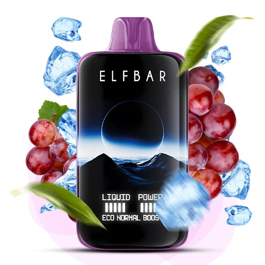 Elf Bar Moon Night 40000 Виноград — купить одноразку Украина