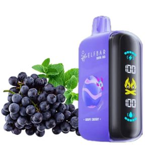 ELF BAR Raya D3 25000 Виноград-Мята — купить одноразку Elf Bar Украина