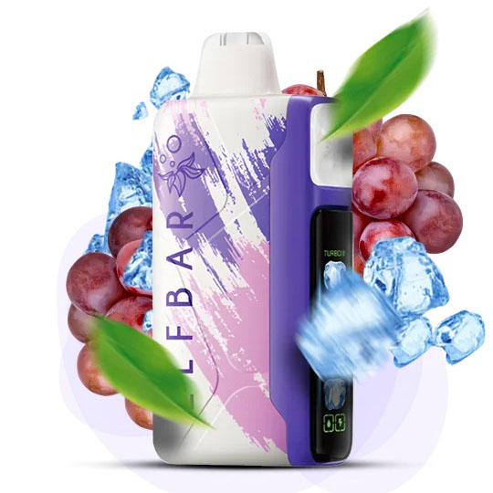 ELF BAR Ice King 30000 Виноград с холодком — купить одноразку Elf Bar Украина