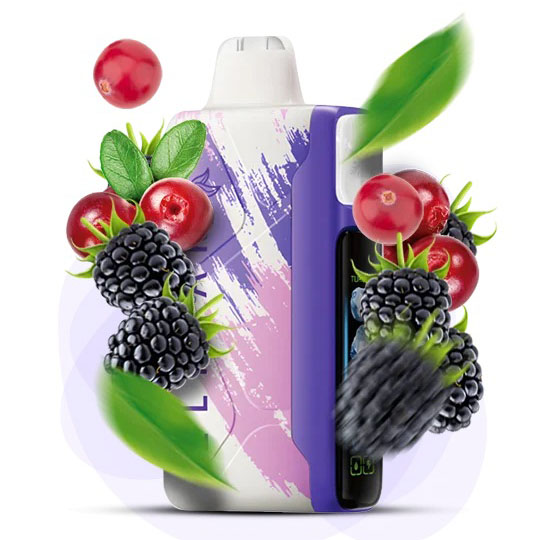 ELF BAR Ice King 30000 Ежевика-Клюква — купить одноразку Elf Bar Украина