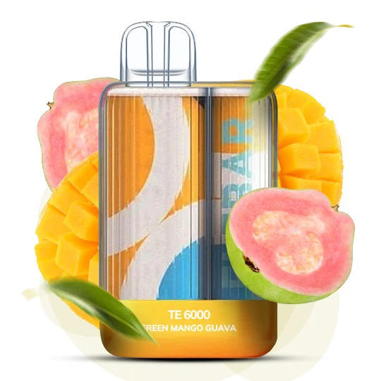 ELF BAR TE6000 Зеленый Манго Гуава — купить одноразку Elf Bar Украина