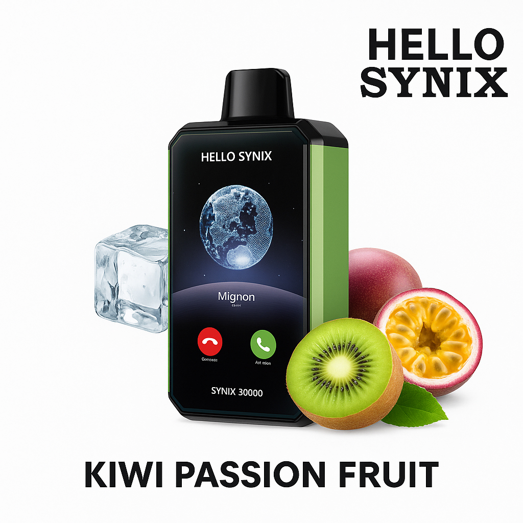 Hello Synix 30000 Киви-Маракуйя — купить одноразку Elf Bar Украина