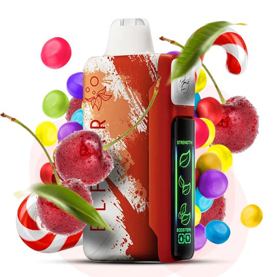 ELF BAR Ice King 30000 Кислая Вишня-Конфеты — купить одноразку Elf Bar Украина