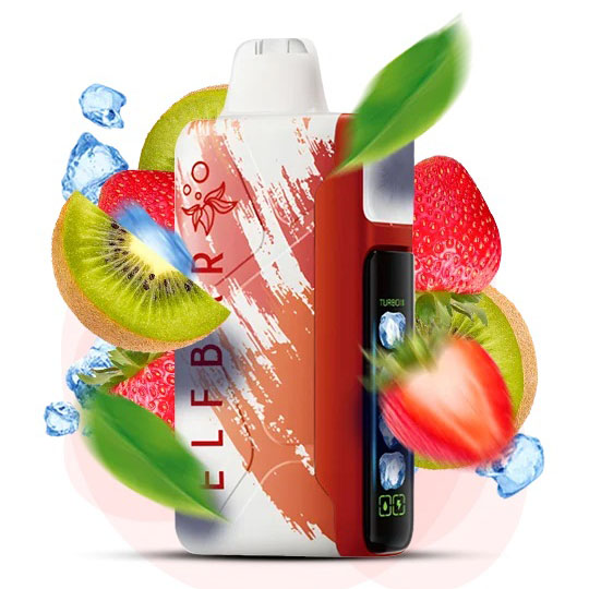 ELF BAR Ice King 30000 Клубника-Киви — купить одноразку Elf Bar Украина