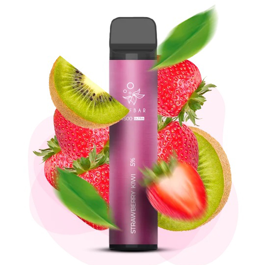 Elf Bar 1500 Ultra Клубника Киви — купить электронку по лучшей цене в Украине