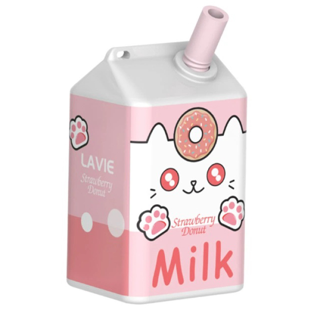 Lavie Milk 7000 Клубничный Пончик — купить одноразку Lavie Milk Украина