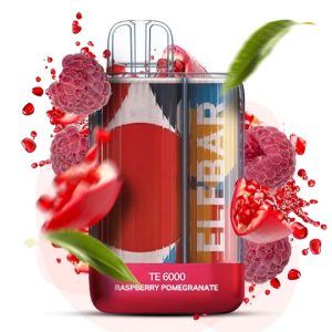 Elf Bar TE6000 Малина Гранат — купить оригинал по лучшей цене