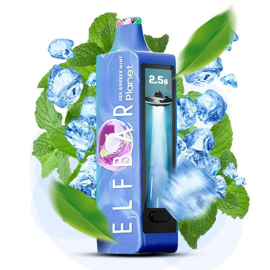 ELF BAR Planet 25000 Мята — купить одноразку Elf Bar Украина