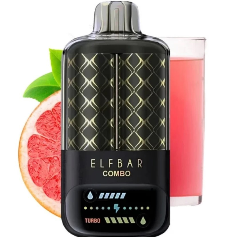 ELF BAR COMBO 25000 Розовый Лимонад/Грейпфрут — купить одноразку Elf Bar Украина