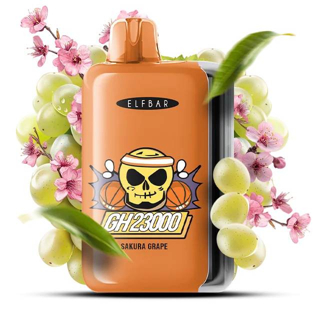 ELF BAR GH 23000 Сакура-Виноград — купить одноразку Elf Bar Украина