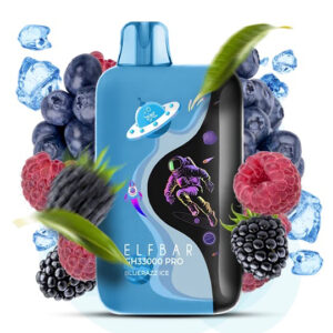 Elf Bar GH 33000 PRO Синяя Малина с холодком — купить одноразку Украина