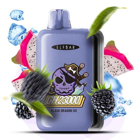 ELF BAR GH 23000 Чёрный Дракон — купить одноразку Elf Bar Украина